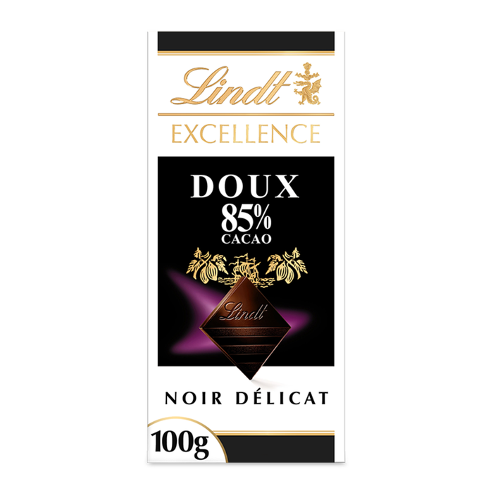 Lindt Excellence Noir 85 % Cacao Doux – 100g