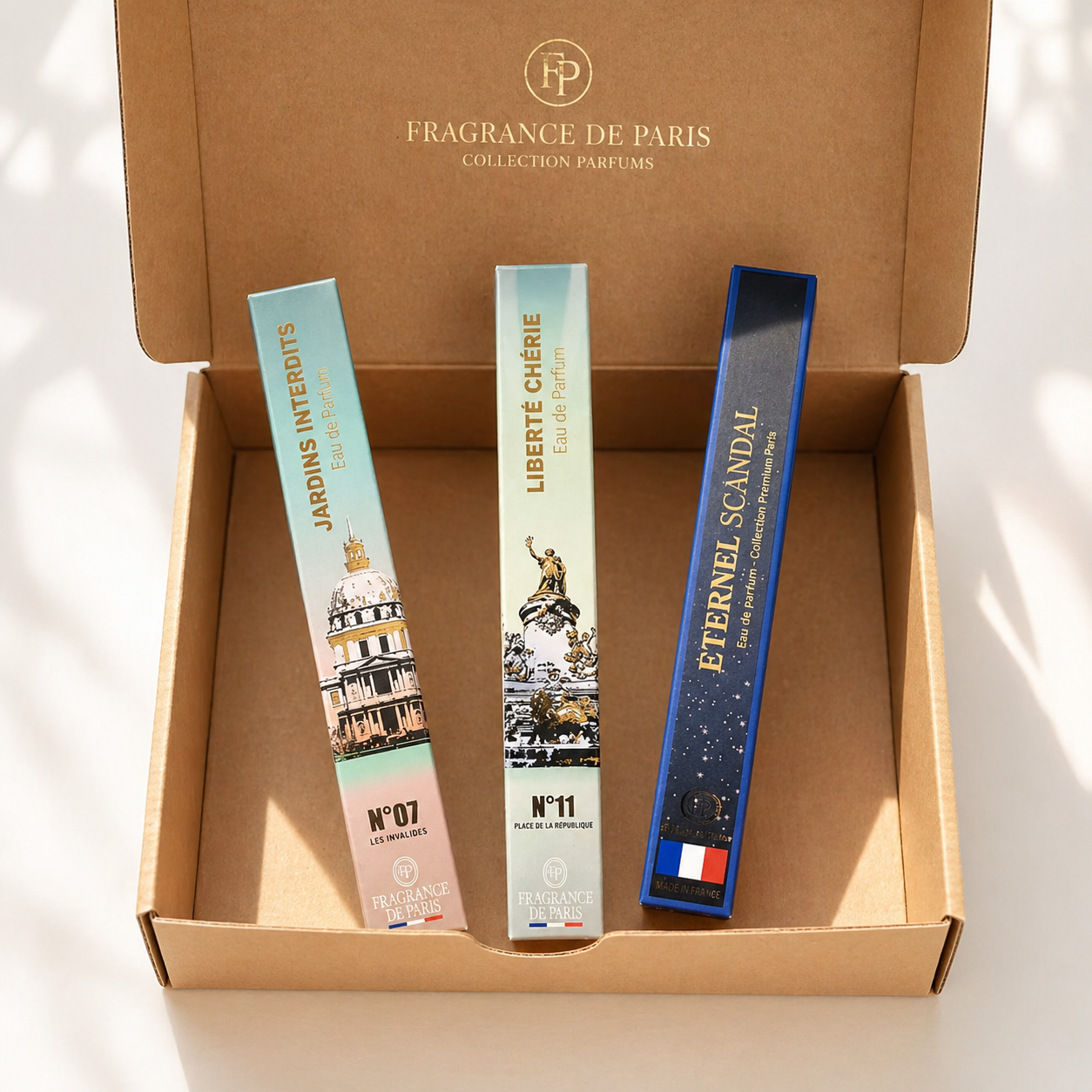 assortiment 3 eaux de parfum femme coffret cadeau parfum pas cher