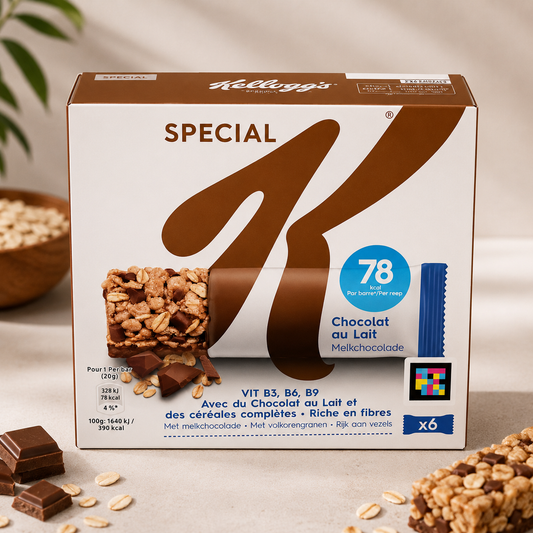 Barres Special K Chocolat au Lait x6