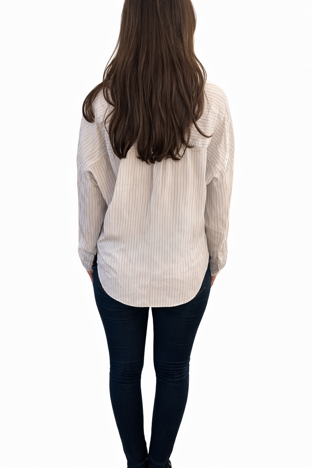 Chemise femme Bonobo – coton rayé, coupe fluide et élégante