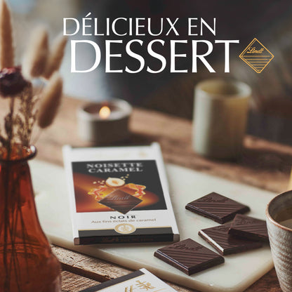 Lindt Excellence Noir Noisette Caramel – 100 g