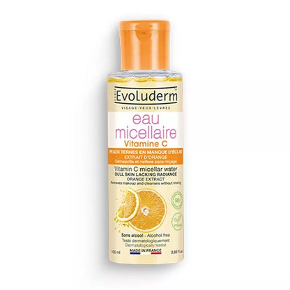Eau Micellaire Démaquillante Vitamine C Evoluderm