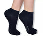 Chaussettes Unisexes en Coton – Noires