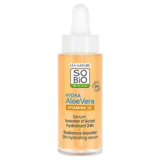So'Bio Étic sérum booster éclat hydratant 24H aloe vera 30ml