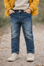 pantalon jean enfant garçon Orchestra slim stretch