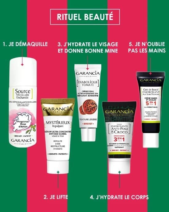 Garancia – Trousse de Voyage Rituel Beauté 5 Soins
