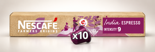 Nescafé Farmers Origins India Espresso 10 Capsules Intensité 9