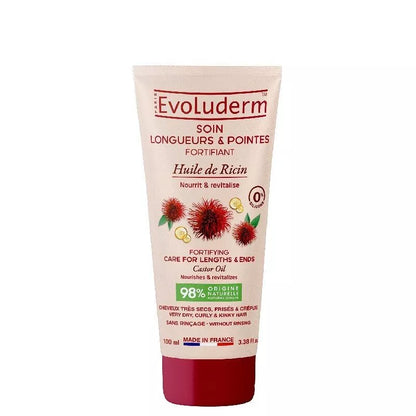 Soin Longueurs & Pointes Fortifiant Huile de Ricin Evoluderm