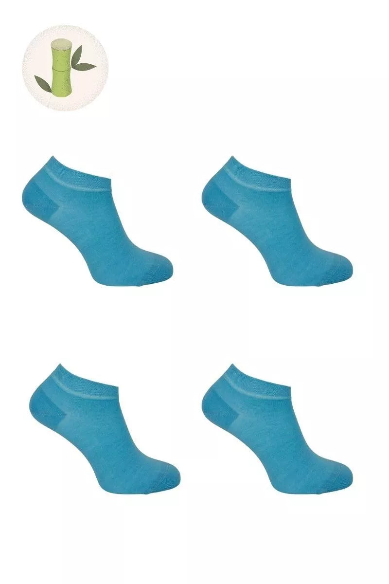 Chaussettes Femme en Bambou – Lot de 4 Paires