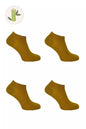 Chaussettes Femme en Bambou – Lot de 4 Paires