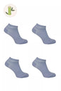 Chaussettes Femme en Bambou – Lot de 4 Paires