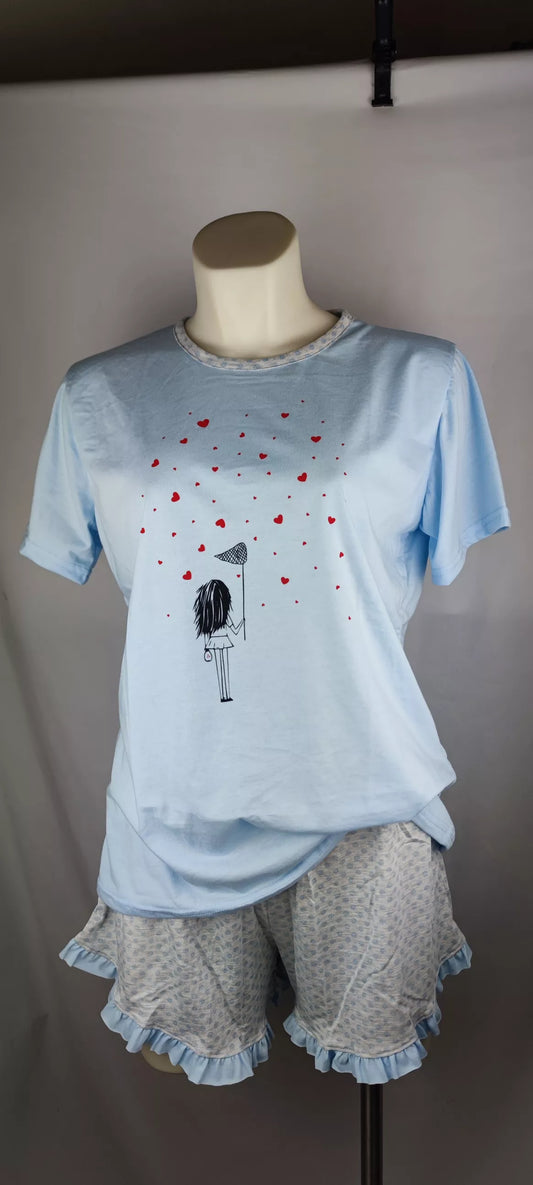 PYJAMA COEURS
