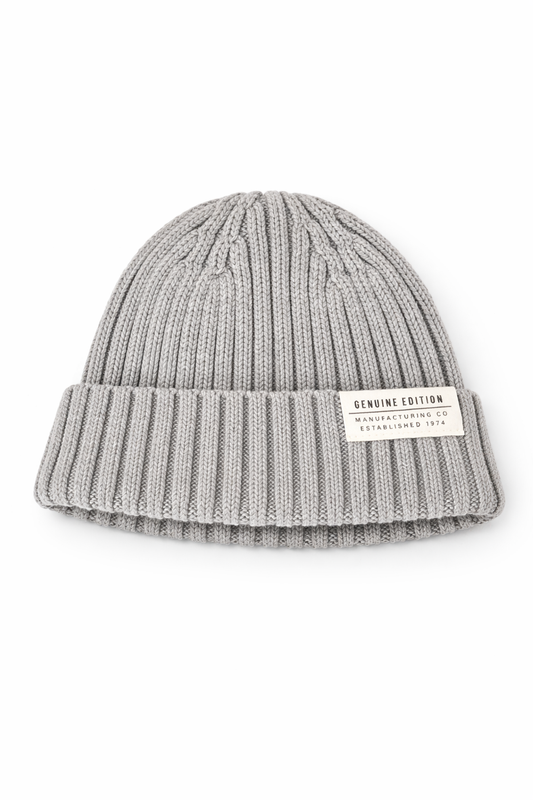 Bonnet enfant H&M gris en maille – Taille unique