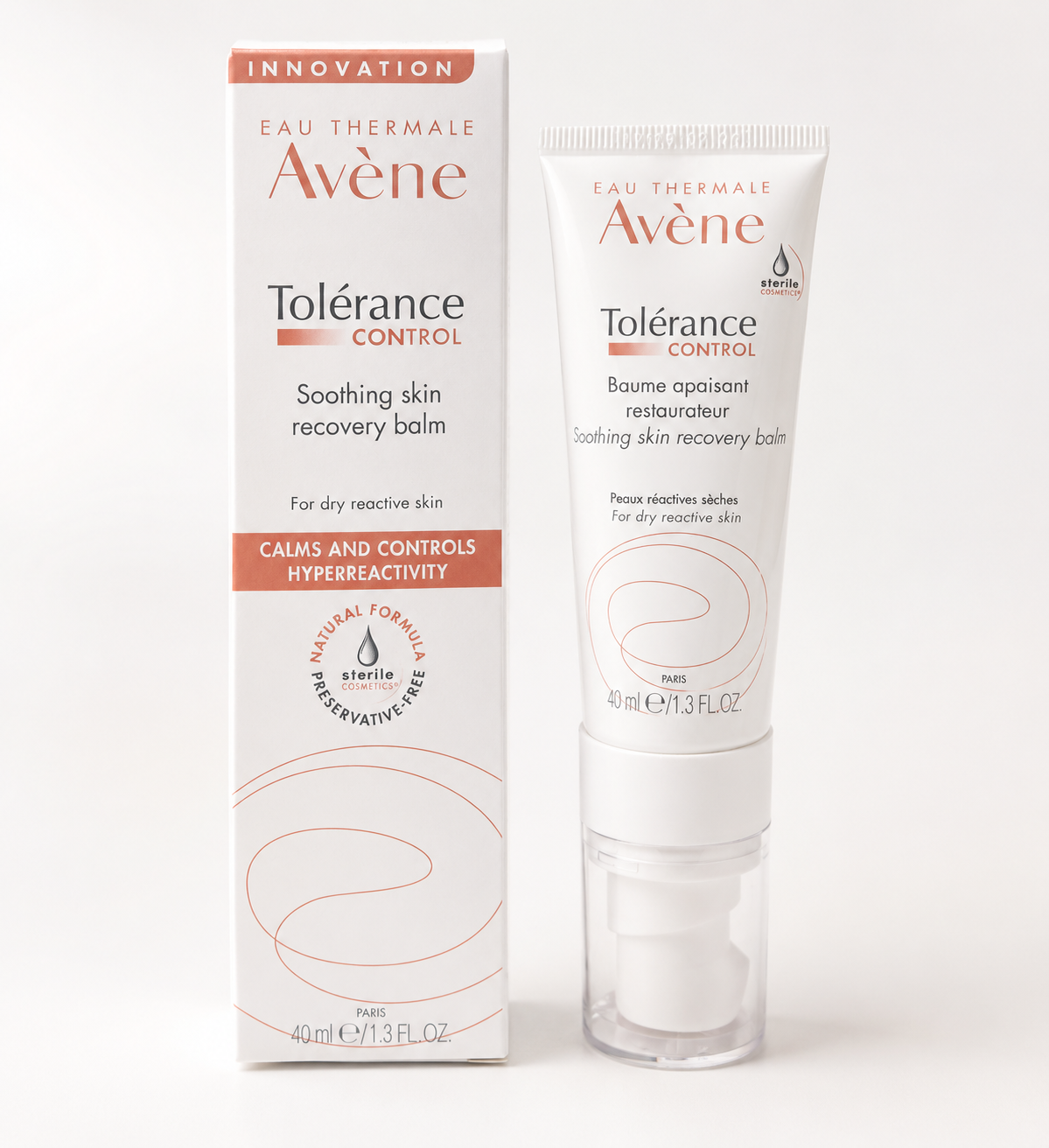 baume apaisant restaurateur Avène Tolérance Control 40ml peau sensible