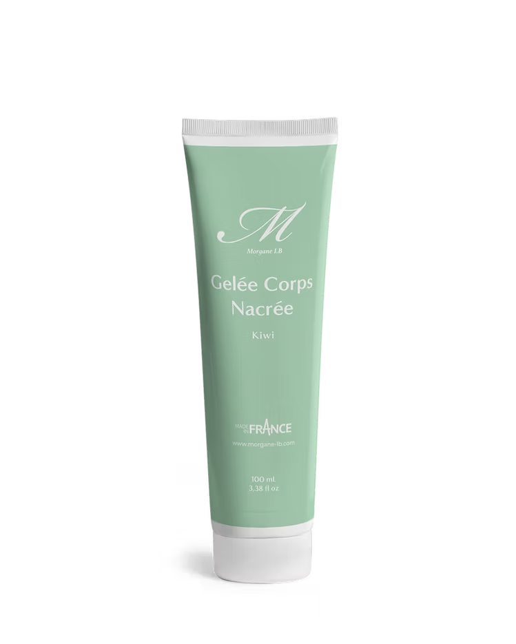 Gelée corps nacrée Kiwi effet satiné parfum sucré