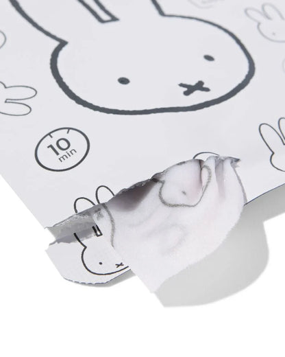 Masque Tissu Miffy Vegan – Fleur de Cerisier & Canneberge – Hydratant Éclat