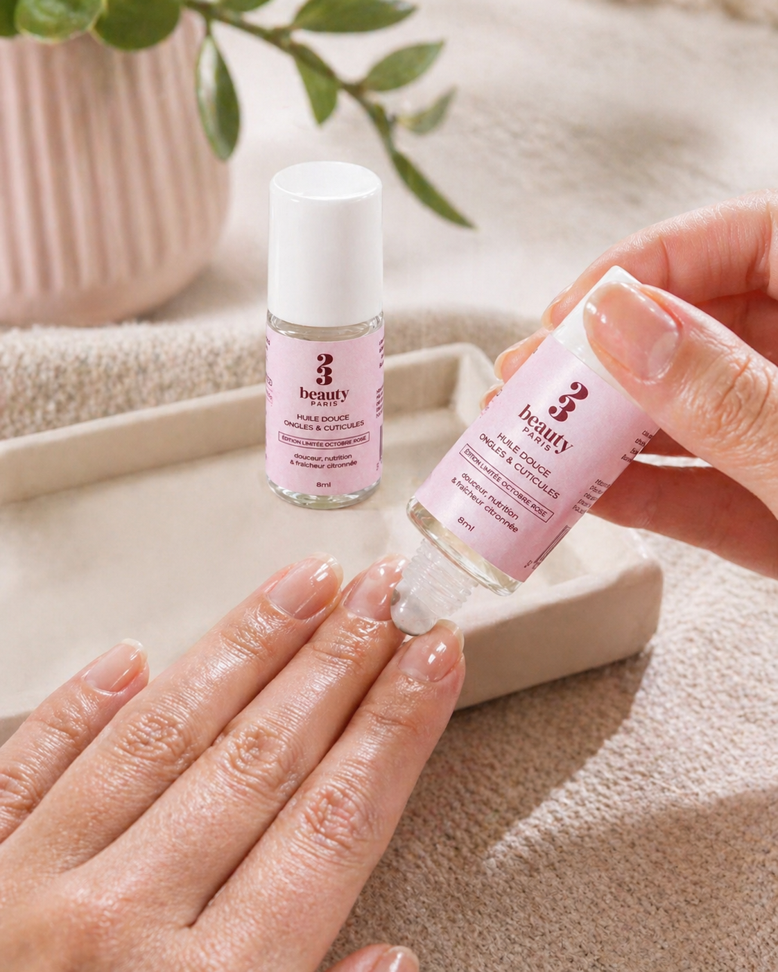 huile ongles cuticules 3 Beauty Paris soin vegan verveine citron 8ml