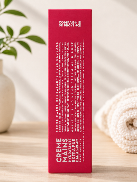 Crème Mains Rose Sauvage 100ml — Compagnie de Provence