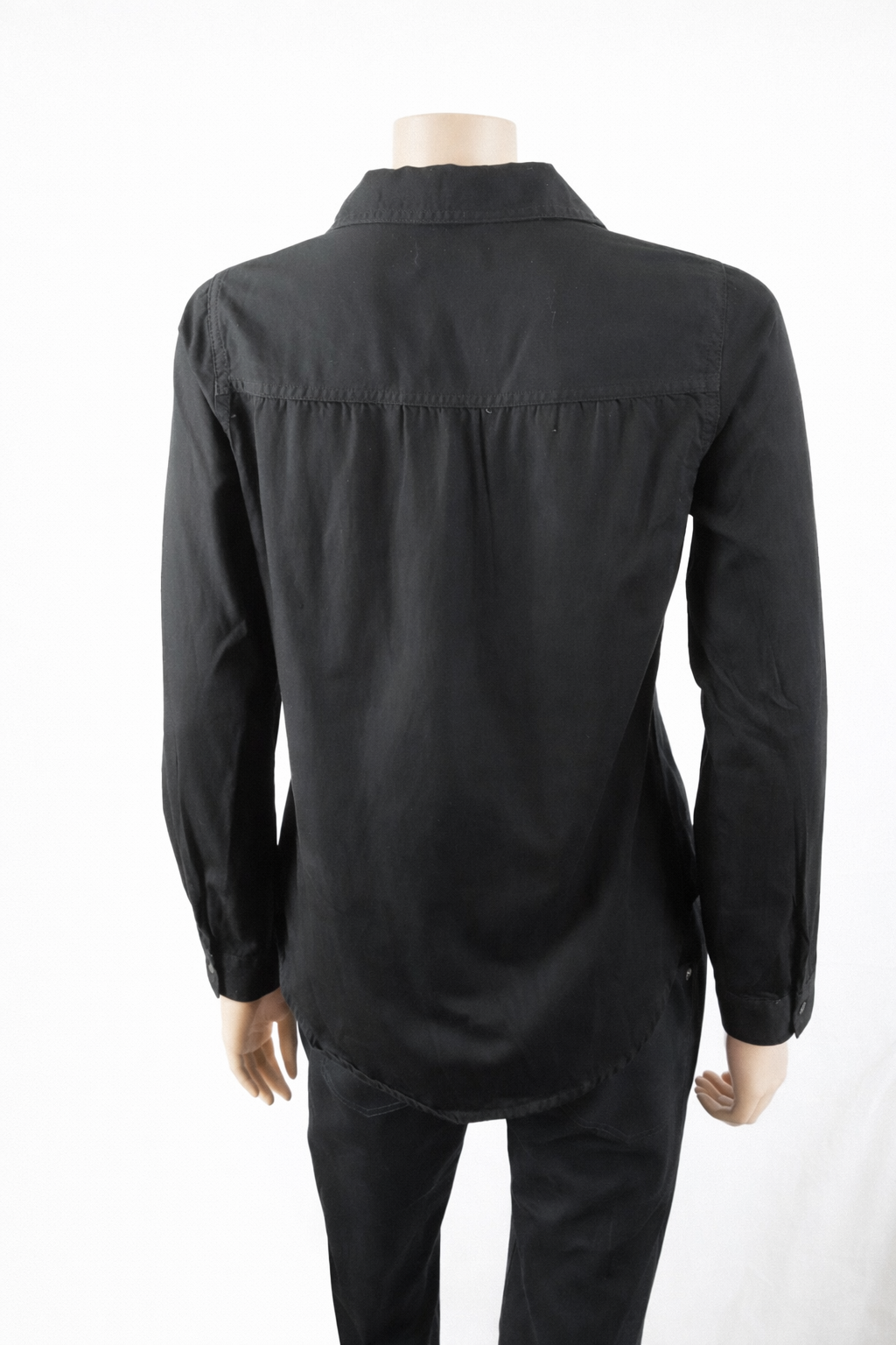Chemise noire femme Cache Cache style western manches longues