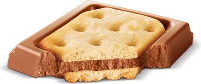 Tablette Milka Tuc – Chocolat au lait alpin et crackers salés 87 g