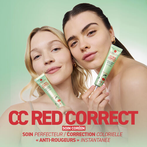 Erborian CC Red Correct crème apaisante anti-rougeurs format voyage