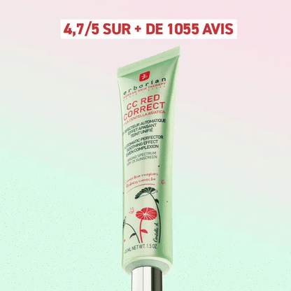 Erborian CC Red Correct crème apaisante anti-rougeurs format voyage