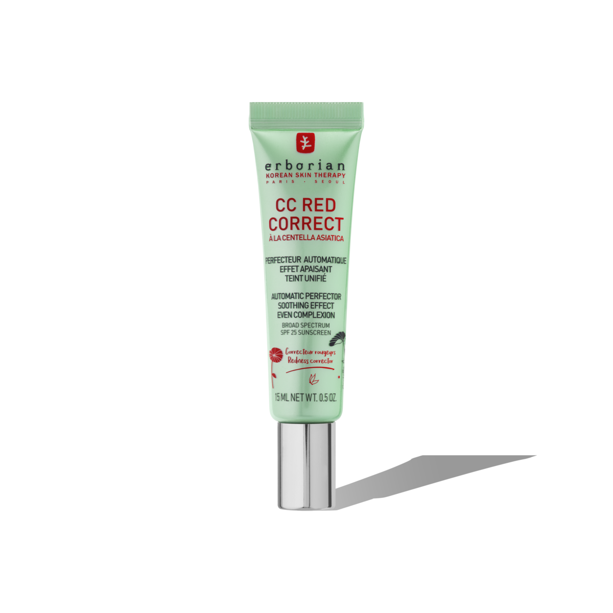 Erborian CC Red Correct crème apaisante anti-rougeurs format voyage