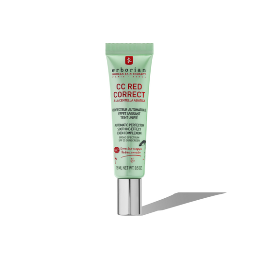 Erborian CC Red Correct crème apaisante anti-rougeurs format voyage