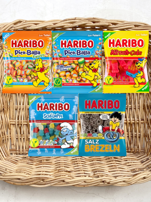 Assortiment Haribo – 5 Sachets Variétés