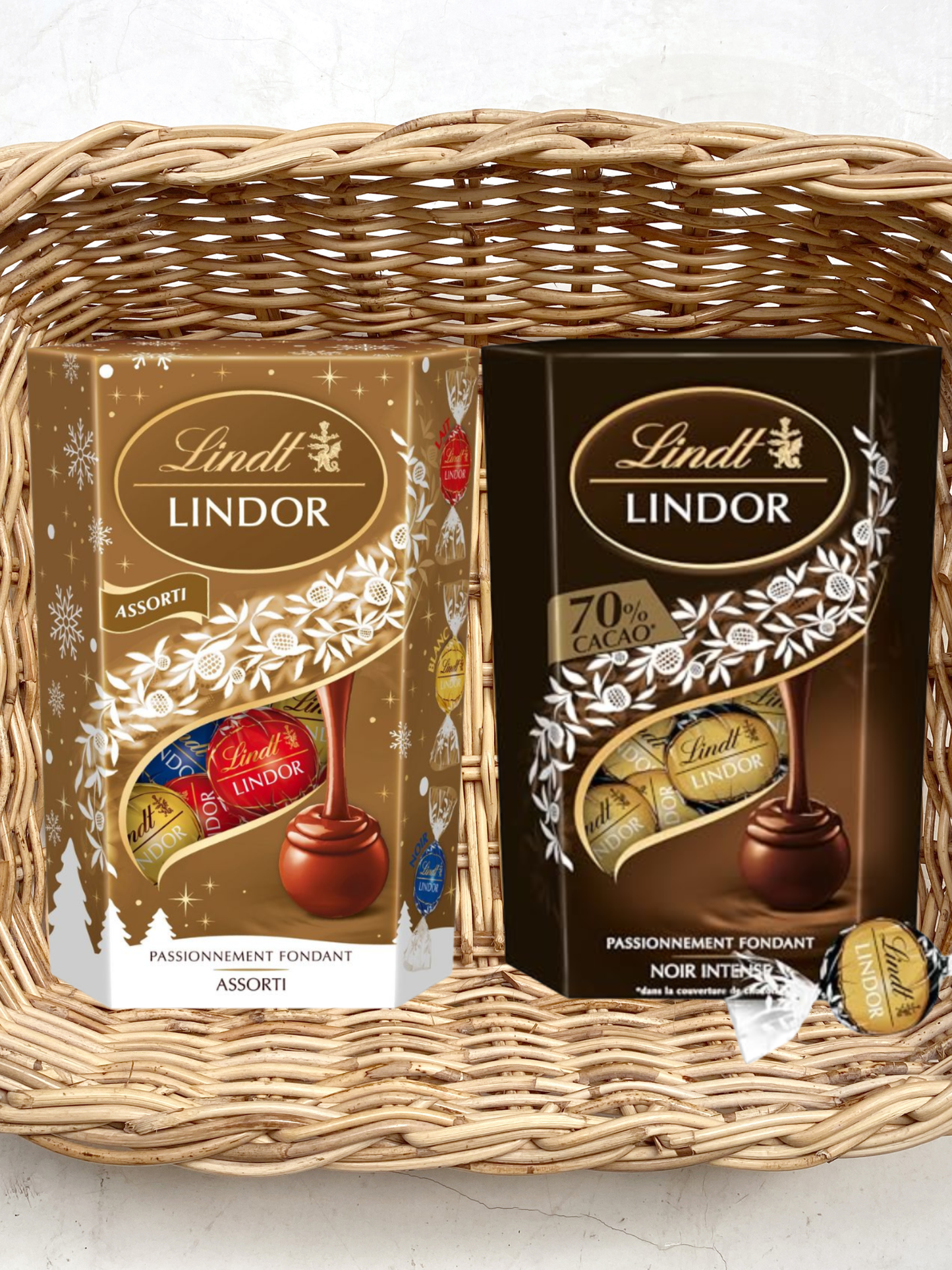 Assortiment Lindt – Boules Assorties & Noir Intense