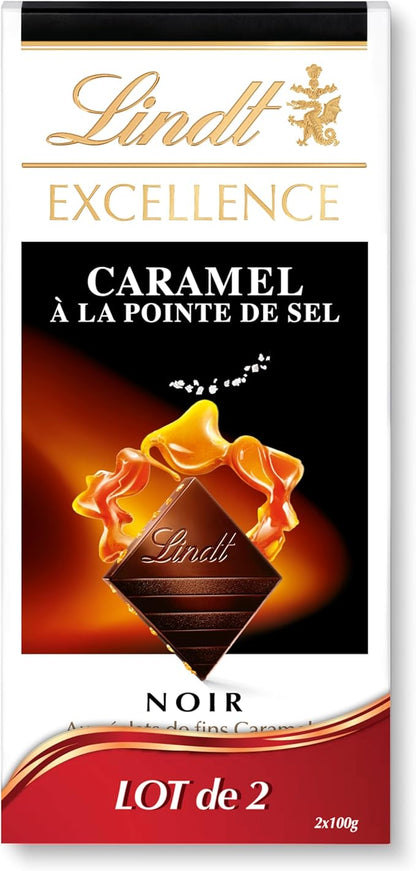 EXCELLENCE NOIR Caramel Fleur de Sel 2x100g
