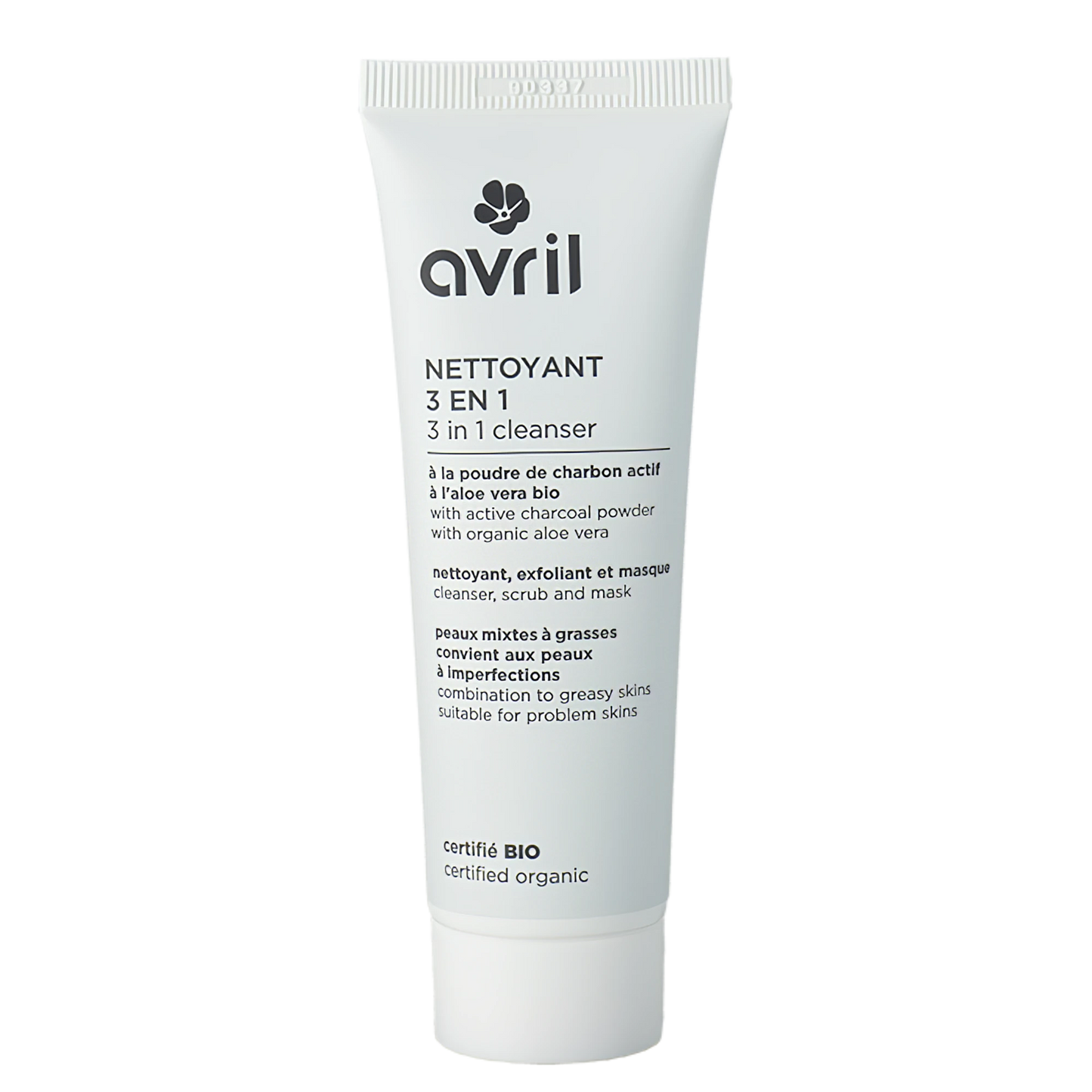 Avril – Nettoyant Visage 3-en-1 BIO 50ml