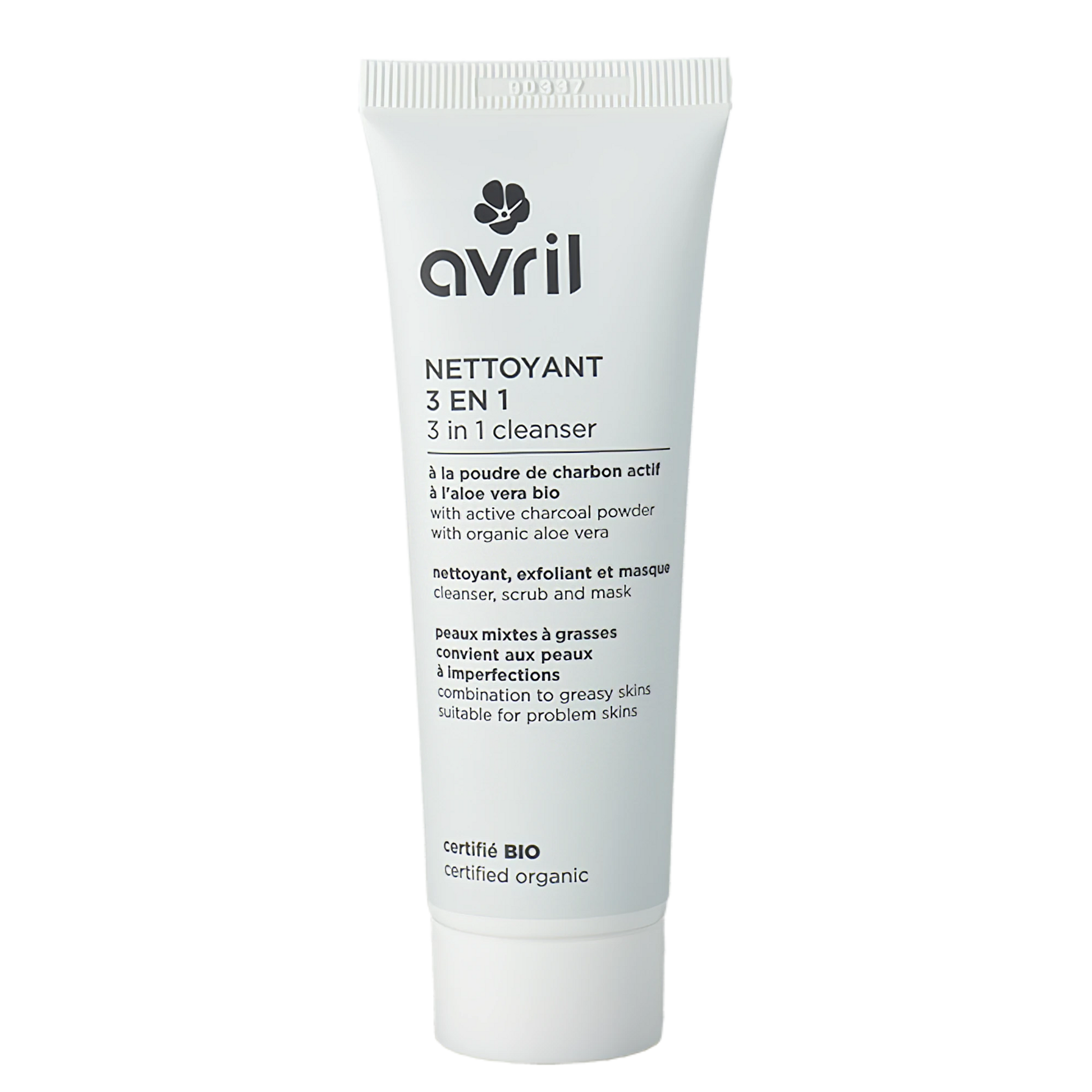 Avril – Nettoyant Visage 3-en-1 BIO 50ml