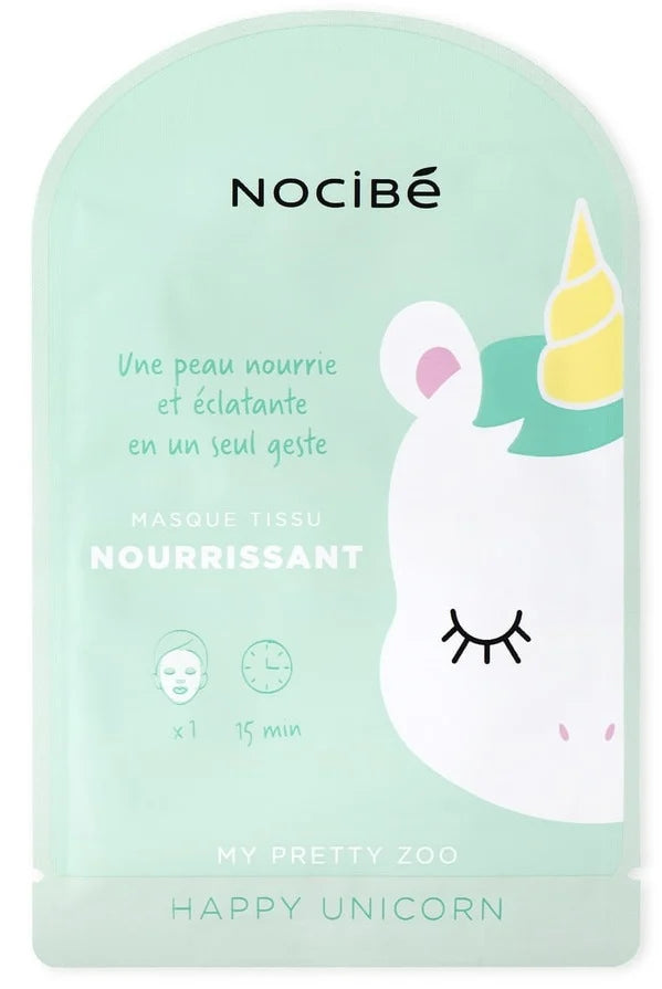 Nocibé – Masque Tissu Licorne Nourrissant & Glowy