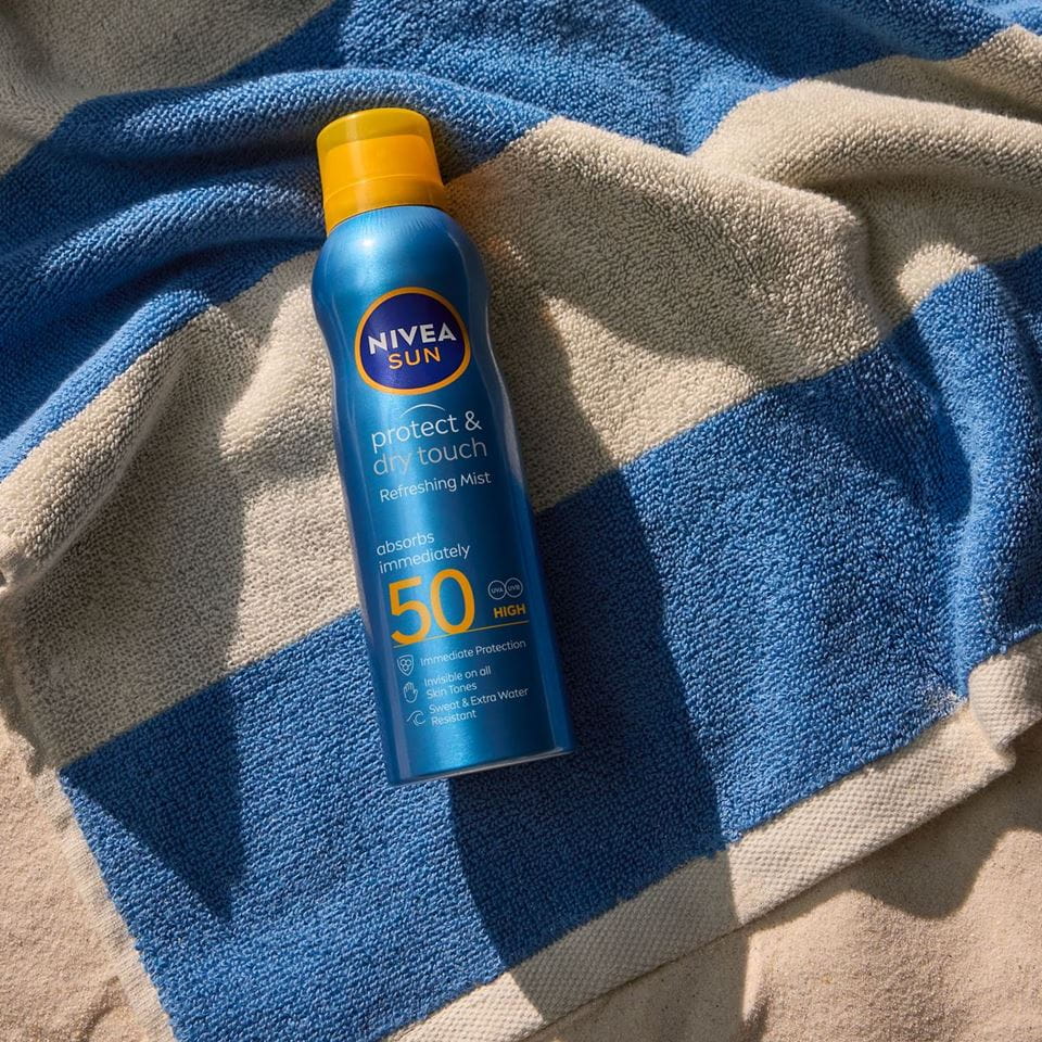 Nivea Sun – Brume Protect & Dry Touch SPF50 (200 ml)