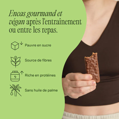 NU3 – Fit Vegan Protein Bar Choco Amande Barre Protéinée – 50 g
