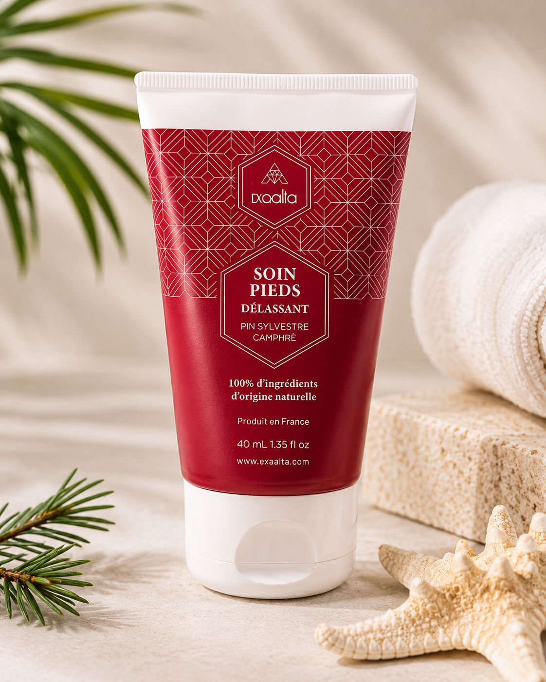 Exaalta Soin Pieds Délassant 40ml — Effet Fraîcheur Garanti