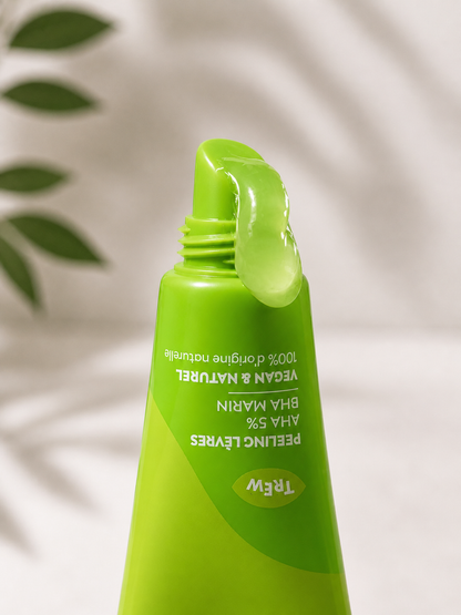 Trew Cosmetics PeelLip peeling lèvres AHA BHA marin 10ml soin exfoliant