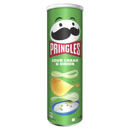 Pringles Chips Tuiles Crème et Oignon 195g