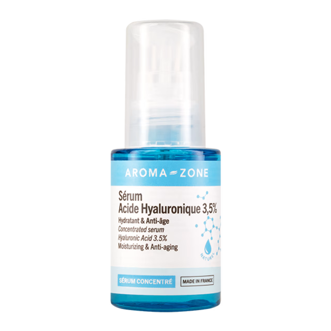 Aroma-Zone – Sérum concentré d'Acide Hyaluronique 3,5% – 30ml