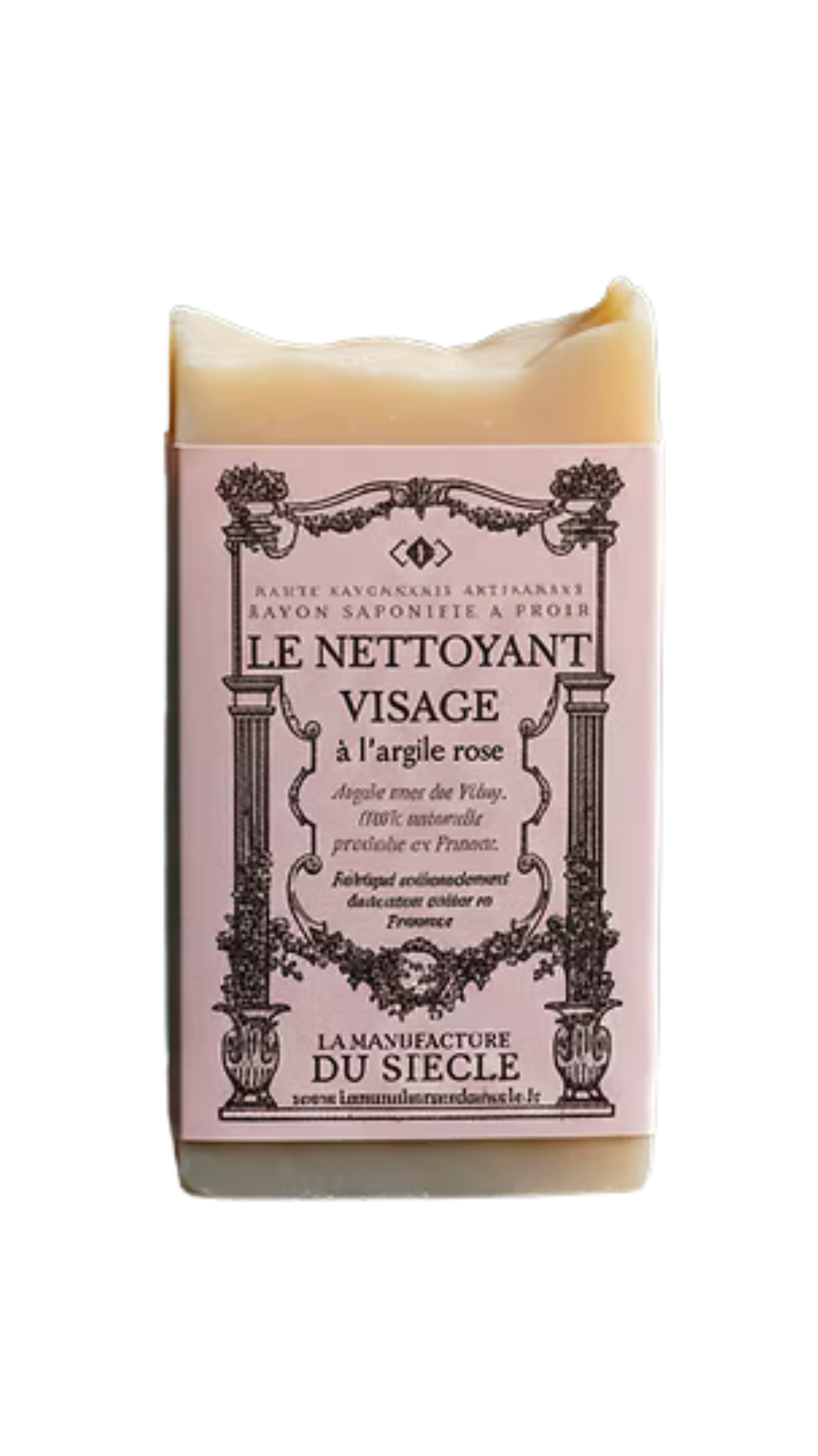 La manufacture du siècle - Nettoyant Visage à l’Argile Rose (50 g)