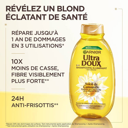 Garnier Shampooing Illuminant Soleil de Camomille 400ml