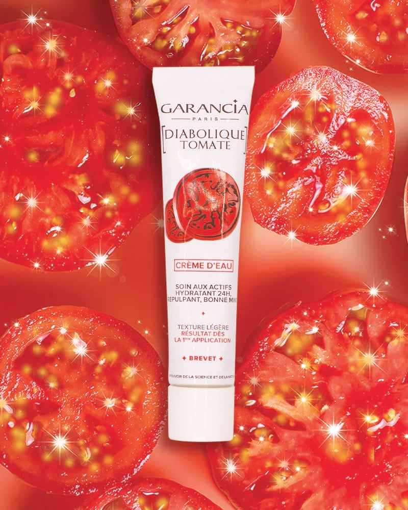 Garancia diabolique tomate – crème d’eau 3-en-1 hydratante & bonne mine (30 ml)