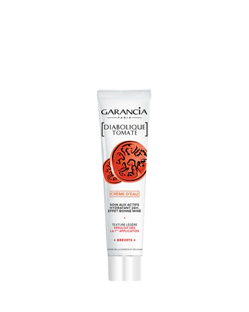 Garancia diabolique tomate – crème d’eau 3-en-1 hydratante & bonne mine (30 ml)