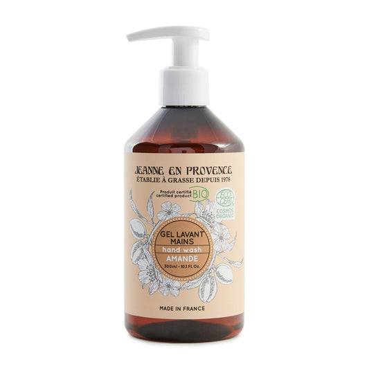 Jeanne en Provence – Gel Lavant Mains Amande Bio (300 ml)