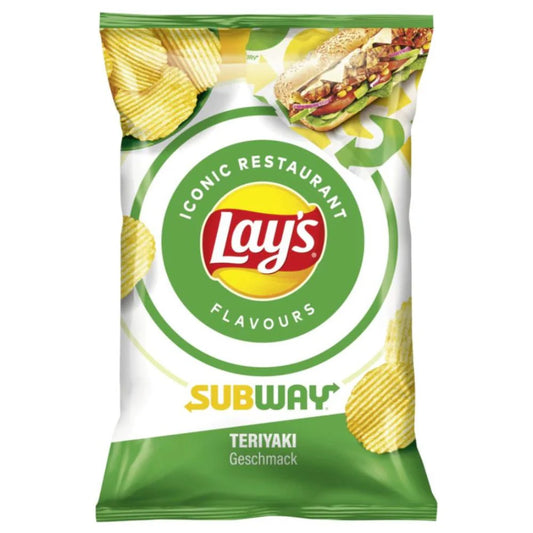 Lay's Subway Teriyaki Chips goût sauce teriyaki 150 g