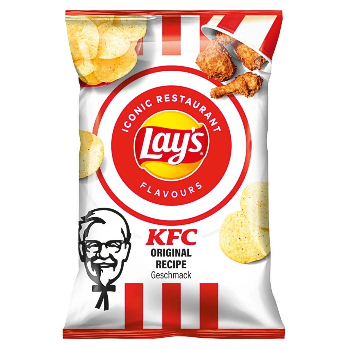 Lay’s KFC Original Recipe chips au goût d’ailes de poulet 150 g