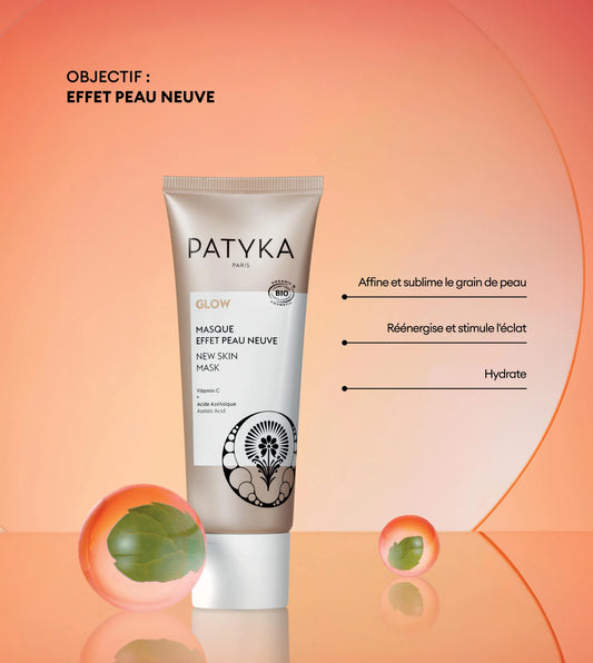 Masque Effet Peau Neuve PATYKA – éclat & grain de peau affiné