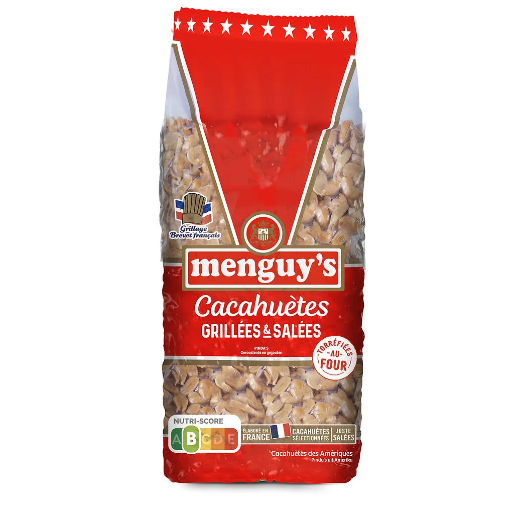 Menguy's Cacahuètes Grillées et Salées 900g