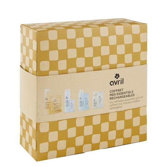 Avril – Coffret Mes Essentiels Rechargeables | 4 Soins en Pastilles